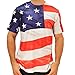 Men's American Flag Wrap Around Sublimated T-Shirt