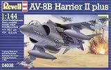 AV8B Harrier II Plus 1-144 Plastic Kit Revell Germany by Revell Ag (Germany)