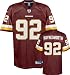 Albert Haynesworth Jersey: Reebok Dark Red Replica #92 Washington Redskins Jersey