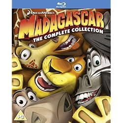 Madagascar 1-3 [Blu-ray]