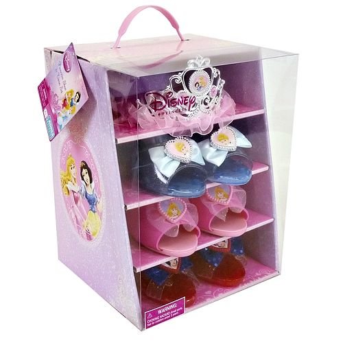 Disney Princess Dress Up Shoes Cinderella Aurora Snow