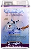 Clear polyester casting resin
