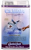 Environmental Technology 32-Ounce with 1/2-Ounce Catalyst Casting' Craft Polyester Casting Resin, Clear