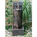 Alfresco Home Spiral Resin Fountain, Rust