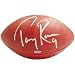 Tony Romo Hand Signed Dallas Cowboys Official Wilson Duke Football w/ Photo of Signing