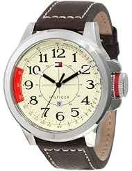 Tommy Hilfiger Leather Strap Watch