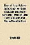 Birds of Italy: Golden Eagle, Great Northern Loon, List of Birds of Italy, Red-Throated Loon, Eurasian Eagle-Owl, Black-Throated Loon-