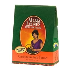 Mama Leone's Caribbean Jerk Sauce, 1.25-Ounce Box (Pack of 6)