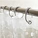 Eforgift Eco-Friendly 12 Gauge PVC Shower Curtains Mildew Resistant Waterproof ,Bathroom Curtain Liner, Stone Clear (72 Inch By 72 Inch)