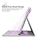 iPad Mini 2 Case, iPad Mini 3 Case Cover, iPad Mini Case, Cambond Slim Fit Auto Sleep/Wake Flip Case Cover with Card Slots and Stylus Holder, Protective Premium PU Leather (Light Purple)
