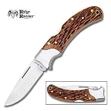 Ridge Runner Jigged Handle Lineman Folding Knife
