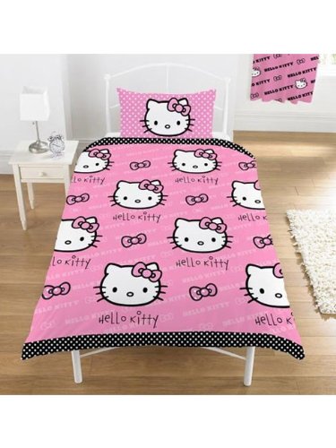 Zap Hello Kitty Bows Duvet, Single