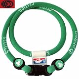 Phiten Titanium Neclkace X30 NBA Collection, Celtics, 18 Inch