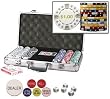 Set of 300 Premium Quality 11.5 gr Poker Chips with dollar denominations