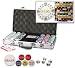 Set of 300 Premium Quality 11.5 gr Poker Chips with dollar denominations