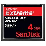 SanDisk Extreme CompactFlash 4 GB Memory Card SDCFX-004G
