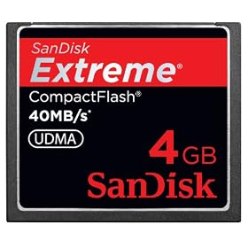 SanDisk Extreme CF 4GB Memory Card