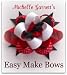 Kids Craft No Sew Hair Bow Maker Kit,red Dot ,Children Learn How to Make Hair Bows,ez Kids Bow Maker with Ribbon,instructions for Ages 7 & Up. Great Birthday Gift!