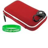 Nylon Hard Shell GPS Case (Red) for Garmin n&uuml;vi 885/885T 4.3-Inch