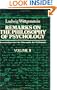 Remarks on the Philosophy of Psychology, Volume 2