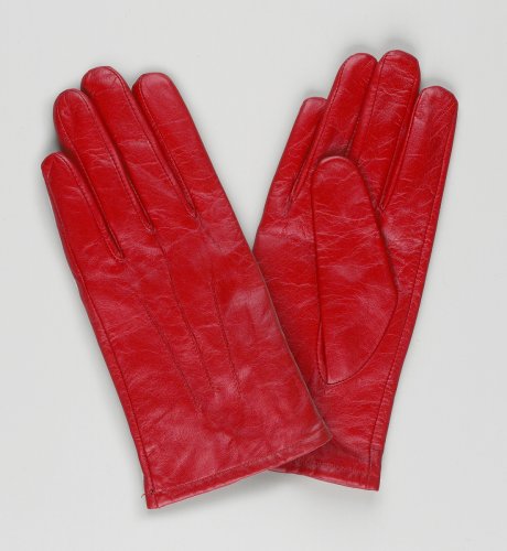 Pure Leather Stitched Detail Gloves
