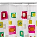 Cosmo Vinyl Shower Curtain