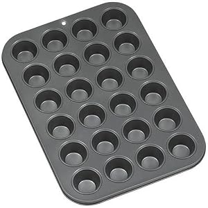 Baker's Secret 116424001 Basics Nonstick 24-Cup Mini Muffin Pan by Baker's Secret