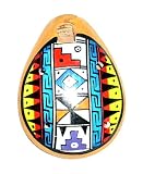 Traditional Wind Instruments item: Ocarina Flute Handicraft From Peru Cuzco - NAZCA LINES
