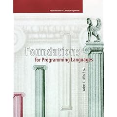 Foundations for Programming Languages (Foundations of Computing)