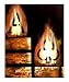 ( 1 of 4 ) FLAMING ACES BRICK FIRE POKER ARTS HOME DECOR HOT POPULAR DESIGN PAINTINGS...