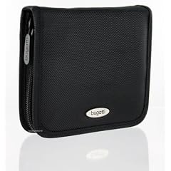 bugatti naviCase für TomTom One v4 / 4. Generation / Traffic Regional Europe Tasche Case Box Hülle Etui / Schutztasche / Schutzhülle in schwarz