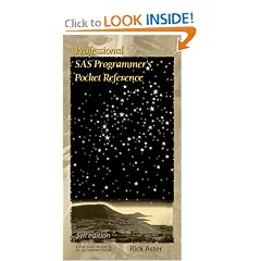 Professional SAS Programmer's Pocket Reference