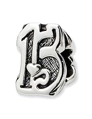 Sterling silver Reflections Sweet 15 Bead