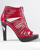 Newport News Multi Strap High Heel Patent Sandals