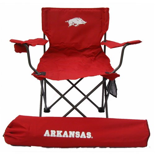 Arkansas Razorbacks NCAA Ultimate Adult Tailgate Chair by Rivalry Distributing
