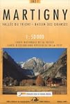Carte de randonn�e : Martigny p�destre