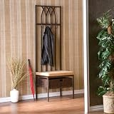 SEI Tristan Hall Tree Entry Bench