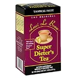 Laci Le Beau Dieters Tea, Tropical Fruit, Tea Bags, 30-Count Box (Pack of 4)