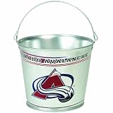 NHL Colorado Avalanche 5 Quart Galvanized Pail