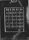 BINGO CARD Miscellaneous Candy Mold Chocolate