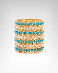 Crystal Bead Stretch Bracelet