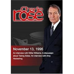 Charlie Rose with Willie Williams; Ed Harris & Daniel Massey; Amy Heckerling (November 13, 1996)