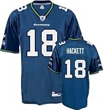 D.J. Hackett Seattle Seahawks Blue NFL Replica Jersey