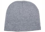 Strickmütze Mütze BEANIE fein grau