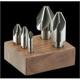 Grizzly H2995 5 pc. 6 Flute Countersink Set - 82� by Grizzly
