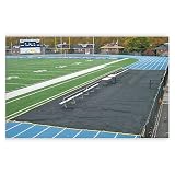 Aer-Flo 75ft Bench Zone Sideline Track Protector