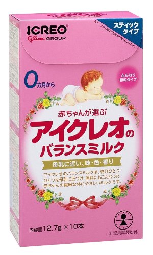 アイクレオのバランスミルク スティック 12.7g×10P