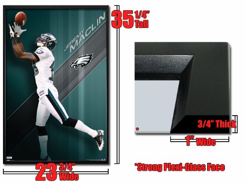 Framed Jeremy Maclin Poster Philadelphia Eagles Fr4825