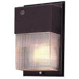 Cooper Lighting W-35-H/PC 35W High Pressure Sodium Wall Pack with Photo Control, Bronze