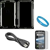 Clear Durable Two Piece Protective Rubberized Crystal Hard Case Cover for A ....